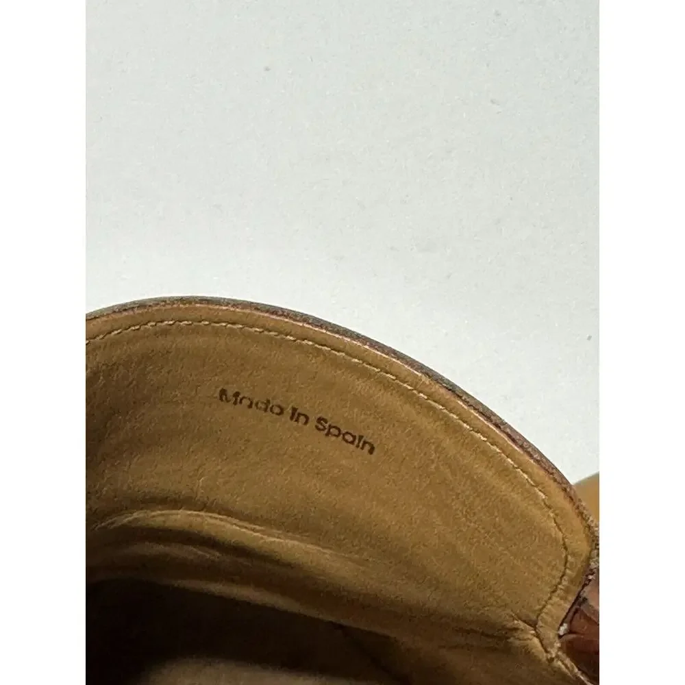 Magnanni Rambla Leather Buckle-Strap Loafers Brown Tan Sz 10.5‎ 23001 Nordstrom